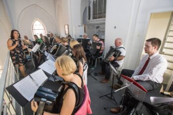 musikalische Unterstützung im Gottesdienst bei der Silberhochzeit eines Mitgliedes 2024